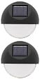 EZ SOLAR - Pack de 2 appliques solaires rondes - 2 x 6 lumens-EZ SOLAR - vignette
