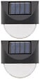 EZ SOLAR - Pack de 2 appliques solaires rectangulaires 2 x 6 lumens-EZ SOLAR - vignette