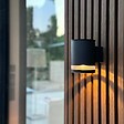 LUMISKY - 2 Appliques murales solaires HELIO H12cm - vignette