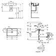 IDEAL STANDARD - Strada II lavabo 600x430 mm 1 trou + Grohe mitigeur monocommande lavabo taille S, chrome (T300001G23328000) - vignette