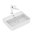IDEAL STANDARD - Ideal Standard Strada II lavabo 600x430 mm 1 trou + Swiss Aqua Technologies Mood mitigeur lavabo sans tirette, chrome (T300001SATBSM271) - vignette