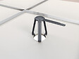 HELLERMANNTYTON - HellermannTyton Lot de 5 SPOTCLIP III H130MM - Pour spots encastrés Ø 62-120 mm noir - vignette