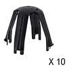 HELLERMANNTYTON - Lot de 10 capots de protection pour spots encastrés SpotClip-I-HellermannTyton - vignette