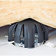 HELLERMANNTYTON - HellermannTyton Lot de 10 SPOTCLIP-IV Slim H50MM pour downlight résidentiel, finition compacte et efficace - vignette