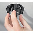 HELLERMANNTYTON - HellermannTyton Lot de 10 SPOTCLIP-IV Slim H50MM pour downlight résidentiel, finition compacte et efficace - vignette