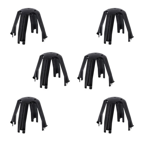 HELLERMANNTYTON - Lot de 6 capots de protection pour spot encastrés SpotClip-I-HellermannTyton - large
