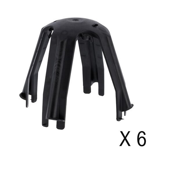 HELLERMANNTYTON - Lot de 6 capots de protection pour spot encastrés SpotClip-I-HellermannTyton - large