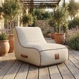 COCO LOUNGE - Fauteuil de jardin gonflable RIVIERA  Collection  Aloha - blanc cassé - vignette