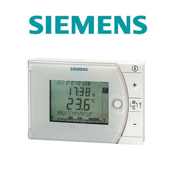 SIEMENS - SIEMENS Régulateur de température ambiante sans fil REV24-XA avec programmation hebdo - large