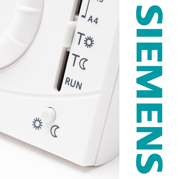 SIEMENS - Thermostat digital programmable journalier RDJ100-SIEMENS - large