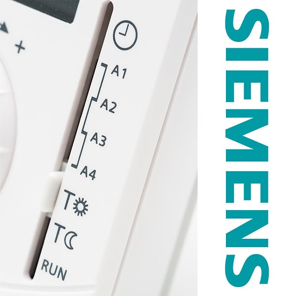 SIEMENS - Thermostat digital programmable journalier RDJ100-SIEMENS - large
