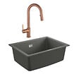 GROHE - Grohe K700U evier composite + Ceramia Timeless mitigeur (G31655TML2BCP-SET) - vignette