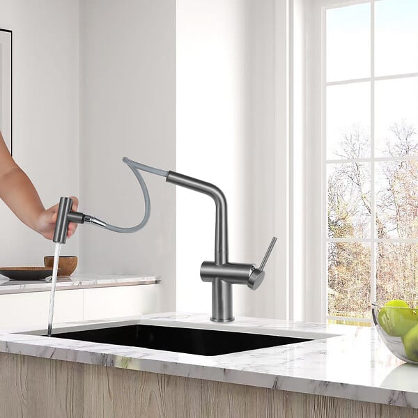 GROHE - Grohe K700U evier composite + Ceramia Timeless mitigeur (G31655TML1BGM-SET) - large