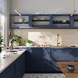 CERAMIA - Timeless 68x45x21 cm évier encastrable en inox 304 + mitigeur inox avec douchette extractible, or brossé (TMLKST-6845BG-M2) - vignette