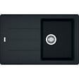 FRANKE - BASIS Évier Fragranit  BFG 611-78, 780x500 mm, onyx (114.0285.169) - vignette