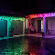 TWINKLY - Guirlande suspendue connectéee IP44 5m 190 LEDS RGB TWINKLY ICICLE-TWINKLY - vignette