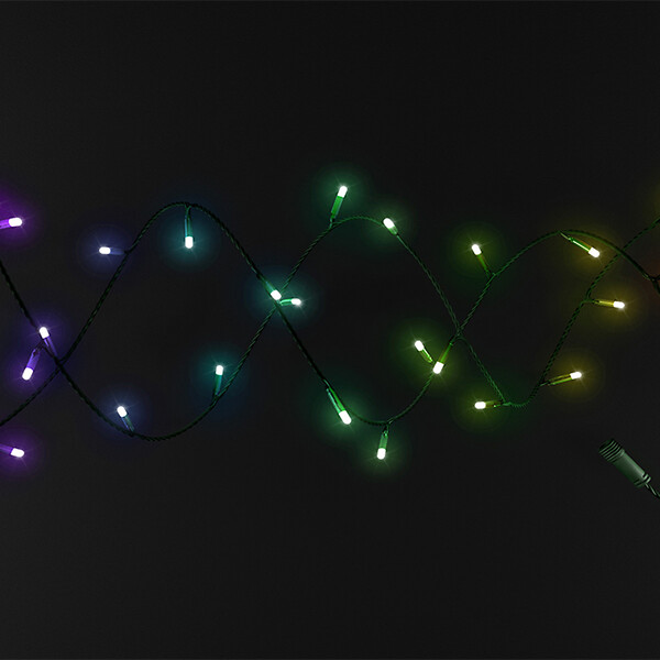 TWINKLY - Guirlande Connectée IP65 - 25m Fil Noir | Étanche, Intelligente et Idéale pour l'Extérieur-TWINKLY - large