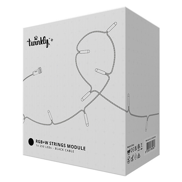 TWINKLY - Guirlande Connectée IP65 - 25m Fil Noir | Étanche, Intelligente et Idéale pour l'Extérieur-TWINKLY - large