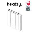 BATILEC - Radiateur électrique connecté Wi-Fi cœur de chauffe en céramique HEATZY GLOW 1000w-HEATZY - vignette