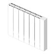 BATILEC - Radiateur céramique Heatzy connecté GLOW WiFi 1500W - Cœur de chauffe céramique - Confort thermique optimal - vignette