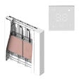 BATILEC - Radiateur céramique Heatzy connecté GLOW WiFi 1500W - Cœur de chauffe céramique - Confort thermique optimal - vignette