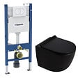 GEBERIT - Duofix Pack WC bâti-support + WC suspendu sans bride Ceramia PixL avec abattant SoftClose + plaque (GEBCEPXBMT02-FR) - vignette