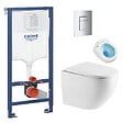 GROHE - Pack WC Rapid SL + WC sans bride Swiss Aqua Technologies + Plaque de commande Skate Cosmopolitan (RapidSL-FusionTQ-1) - vignette