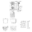 GROHE - Solido pack WC bâti-support autoportant + WC suspendu Ceramia PixL + abattant SoftClose + plaque noir (GRCEPXWT03-FR) - vignette