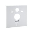 GROHE - Pack WC Bâti-support Rapid SL + WC sans bride SAT, fixations invisibles + Plaque chrome (ARENABLSAT) - vignette