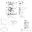 GEBERIT - Duofix pack WC bâti-support + WC suspendu sans bride Ceramia avec abattant SoftClose + plaque (GEBCE14WT01-FR) - vignette