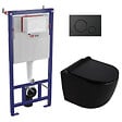 SWISS AQUA TECHNOLOGIES - Pack WC bâti-support + WC suspendu sans bride Ceramia PixL avec abattant SoftClose + plaque (STCEPXBMT01-FR) - vignette