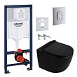 GROHE - Rapid SL pack WC bâti-support + WC suspendu sans bride Ceramia PixL avec abattant SoftClose + plaque (GRRCEPXBMT03FR-FS) - vignette