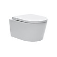 GROHE - Pack WC bâti support Solido 113cm + Cuvette SAT rimless fixations invisibles + Abattant softclose + Plaque chrome (ARENASATFS) - vignette