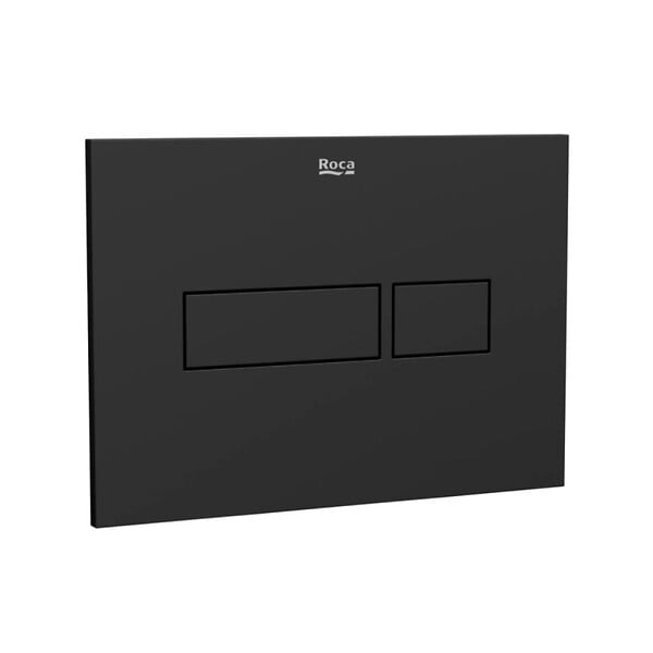 ROCA - Pack WC bâti-support + WC suspendu sans bride Ceramia PixL avec abattant SoftClose + plaque (ROCEPXBMT02-FR) - large