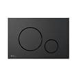 SWISS AQUA TECHNOLOGIES - Pack WC bâti-support + WC sans bride Ceramia PixL avec abattant SoftClose + plaque noir (STCEPXWT03-FR) - vignette