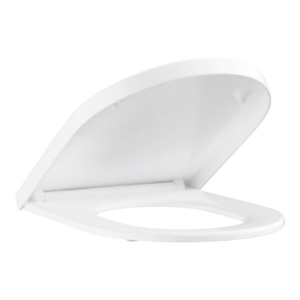 GROHE - Rapid SL pack WC bâti-support + WC suspendu sans bride Grohe avec abattant SoftClose + plaque (GRGRWR04-FR) - large