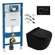 GEBERIT - Duofix pack WC bâti-support + WC suspendu sans bride Ceramia PixL avec abattant SoftClose + plaque (GEDCEPXBMT04-FR) - vignette