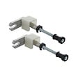 GEBERIT - Duofix pack WC bâti-support + WC suspendu sans bride Ceramia PixL avec abattant SoftClose + plaque (GEDCEPXBMT04-FR) - vignette