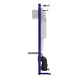 SWISS AQUA TECHNOLOGIES - Pack WC bâti-support autoportant + WC suspendu sans bride Ceramia avec abattant SoftClose + plaque (STCE14BMT03-U) - vignette