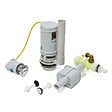 SWISS AQUA TECHNOLOGIES - Glass pack WC bâti-support avec plaque de commande + WC suspendu Ceramia sans bride avec abattant SoftClose (STGLWCEPXBMT01-FR) - vignette