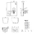 SWISS AQUA TECHNOLOGIES - Glass pack WC bâti-support avec plaque de commande + WC suspendu Ceramia sans bride avec abattant SoftClose (STGLWCEPXBMT01-FR) - vignette