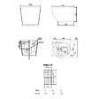 GROHE - Rapid SL pack WC bâti-support + WC suspendu Ceramia PixL + abattant SoftClose + set d'isolation + plaque chrome (GRCEPXWT01-FR) - vignette