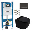 GEBERIT - Duofix pack WC bâti-support + WC suspendu sans bride Ceramia PixL avec abattant SoftClose + plaque (GEDCEPXBMT09-FR) - vignette
