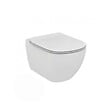 VILLEROY & BOCH - ViConnect Pro S Pack WC Bâti-support Villeroy & Boch + Cuvette Ideal Standard sans bride fixations invisibles + Plaque - vignette