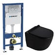 GEBERIT - Duofix Pack WC bâti-support + WC suspendu sans bride Ceramia PixL avec abattant SoftClose + plaque (GEBCEPXBMT01-FR) - vignette