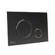 SWISS AQUA TECHNOLOGIES - Pack WC bâti-support autoportant + WC sans bride Ceramia PixL avec abattant SoftClose + plaque noir (STCEPXWT02-U) - vignette