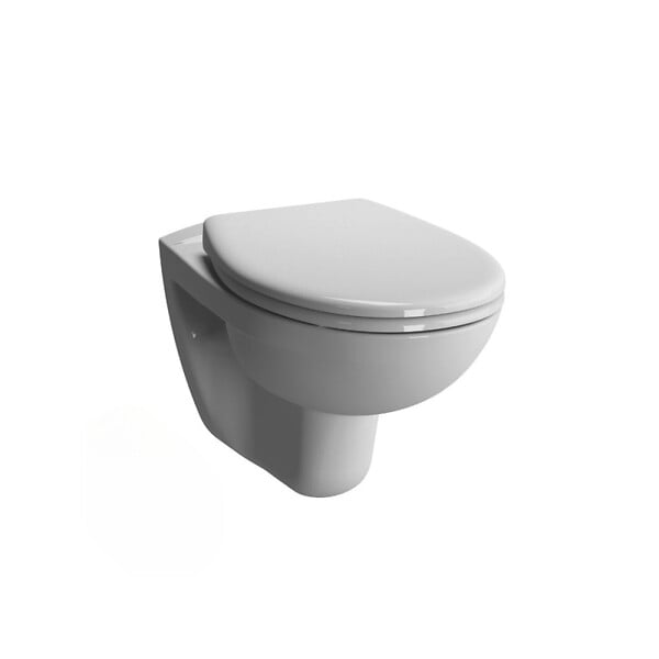 VILLEROY & BOCH - ViConnect Pro S pack WC Bâti Villeroy & Boch + WC Vitra Normus + Abattant softclose + Plaque chrome (VCNNORMUSRS1SP) - large