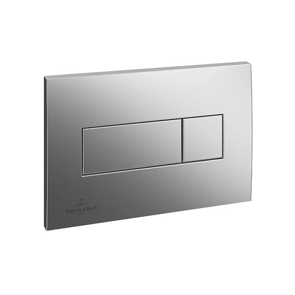 VILLEROY & BOCH - ViConnect Pro S pack WC Bâti Villeroy & Boch + WC Vitra Normus + Abattant softclose + Plaque chrome (VCNNORMUSRS1SP) - large