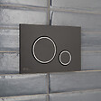 SWISS AQUA TECHNOLOGIES - Pack WC bâti-support + WC sans bride Ceramia PixL avec abattant SoftClose + plaque noir (STCEPXWT02-FR) - vignette