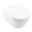 GEBERIT - Geberit + Villeroy & Boch Pack WC Bâti UP100 + WC sans bride Villeroy & Boch Architectura + Plaque blanche + Brosse de toilette OFFERTE - vignette